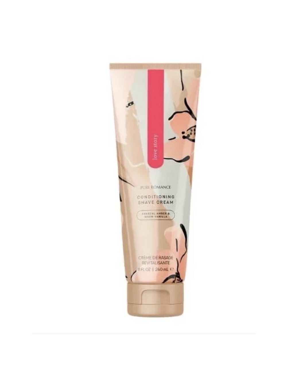Pure Romance Conditioning Shave Cream Love Story Amber Vanilla SEALED